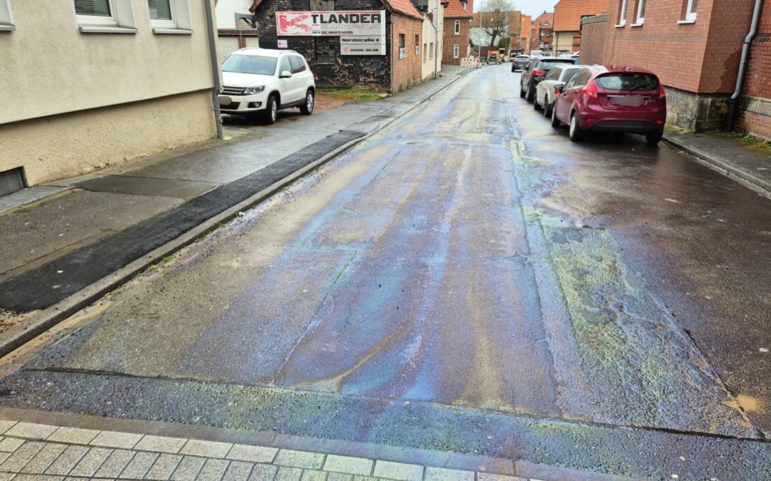 Hilfeleistung – großflächige Ölverschmutzumg