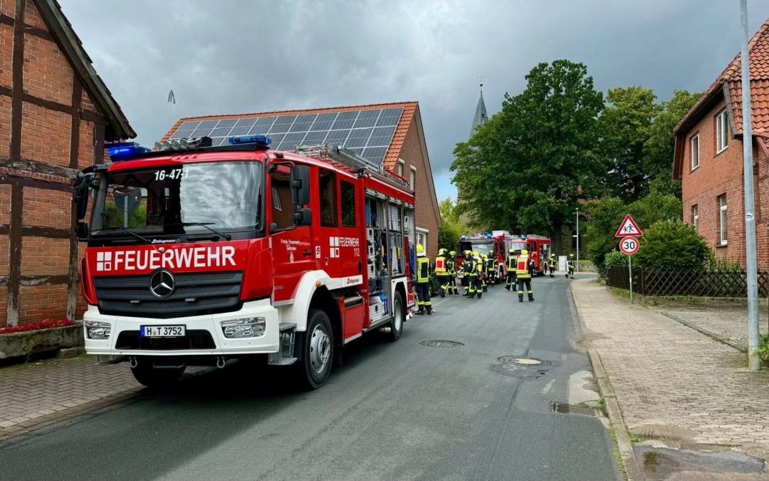 Feuer – Rauchentwicklung in Wohnung
