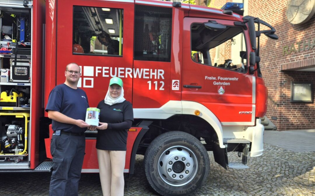 Jugendfeuerwehr Gehrden erhält Spende