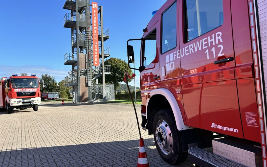 Fahrtraining mit Einsatzfahrzeugen