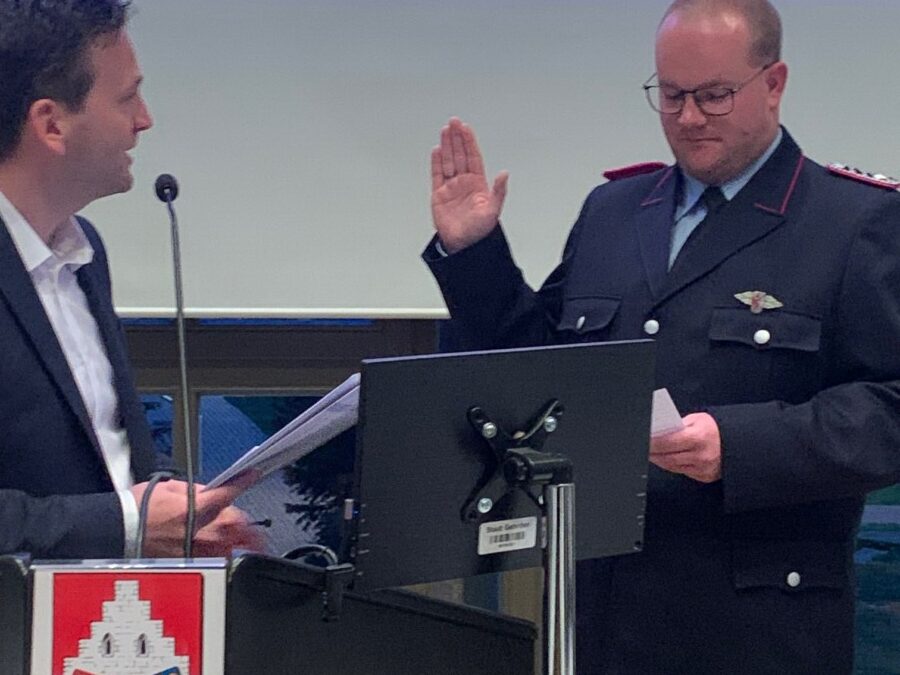 Wechsel in der Führungsspitze – neuer stellvertretender Ortsbrandmeister ernannt