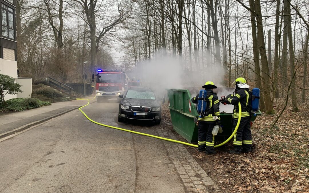 Feuer – Containerbrand