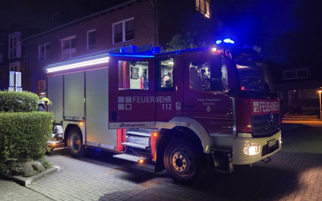 Feuer – ausgelöster Rauchwarnmelder/Rauchentwicklung