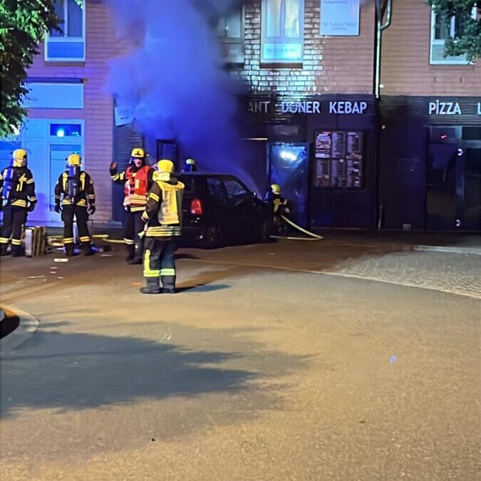 Feuer – Brand in Restaurant