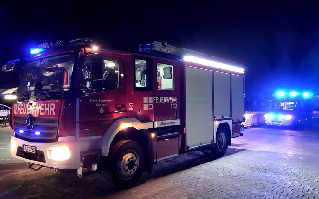 Feuer – ausgelöste Brandmeldeanlage/Enstehungsbrand