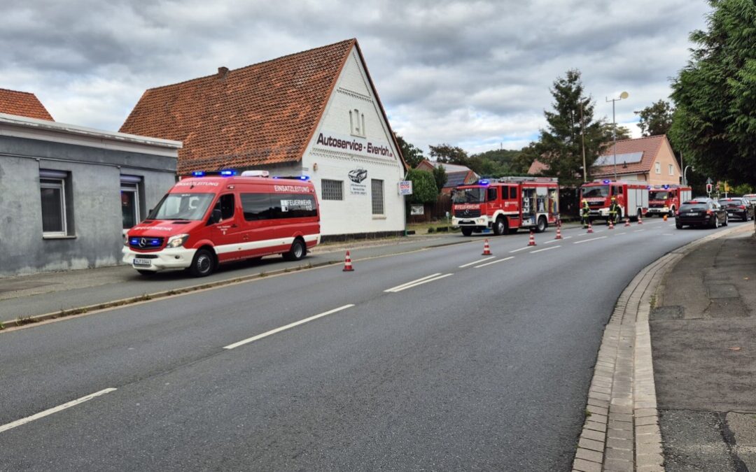 Hilfeleistung – Gasgeruch