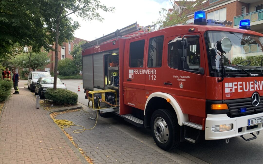 Hilfeleistung – Wasserschaden