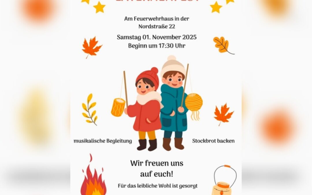 Laternenfest am Feuerwehrhaus
