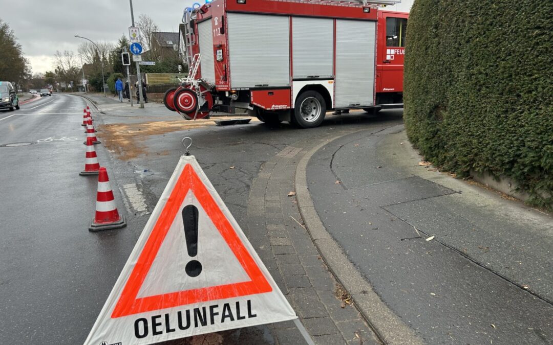 Hilfeleistung – Ölspur