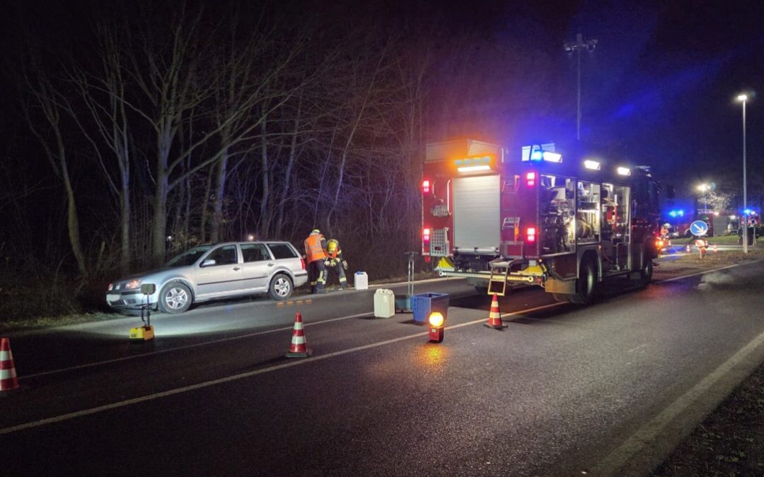 Hilfeleistung – auslaufende Betriebsstoffe