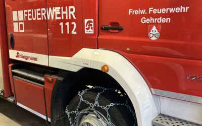 Auch bei winterlichen Bedingungen einsatzbereit