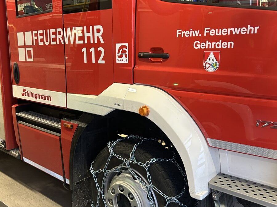 Auch bei winterlichen Bedingungen einsatzbereit