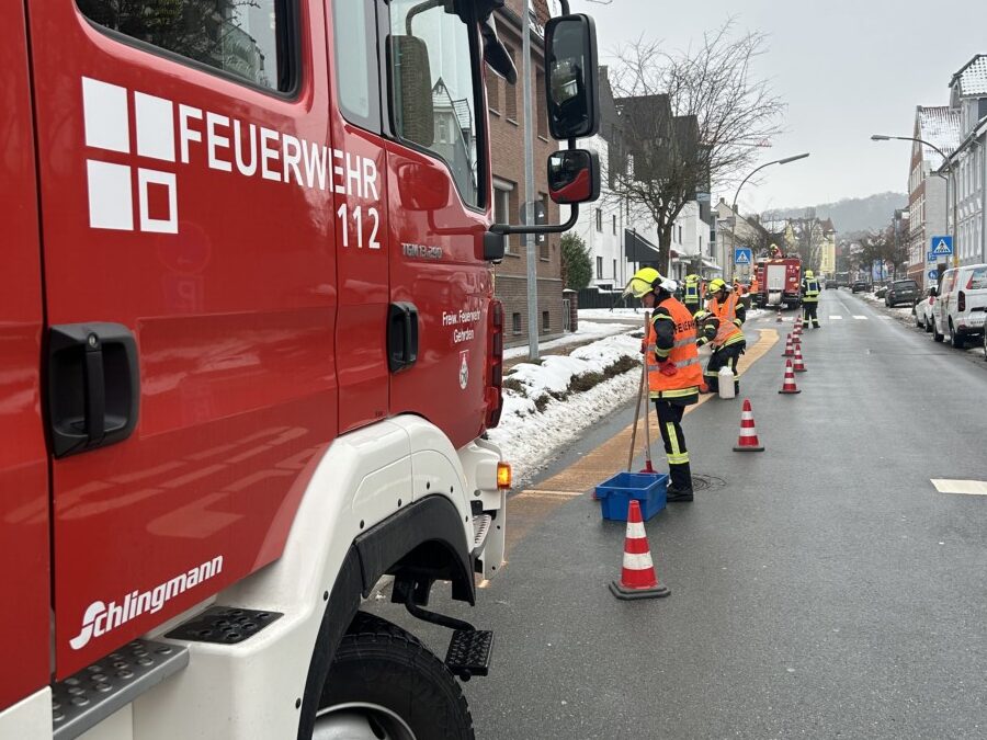 Hilfeleistung – Ölspur