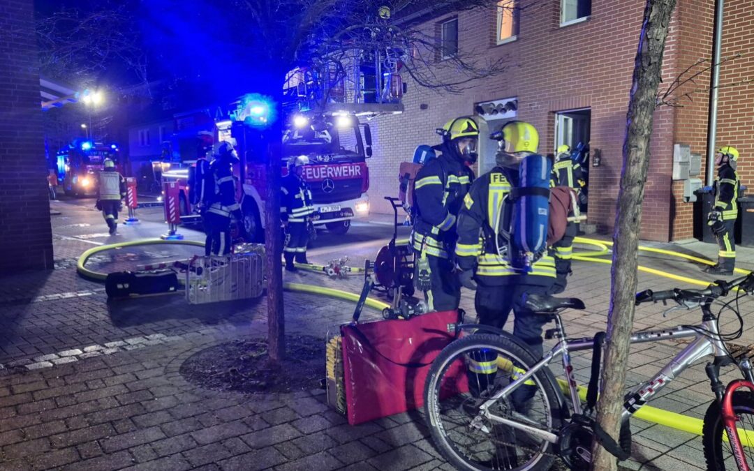 Feuer – Rauchentwicklung Wohn- und Geschäftshaus