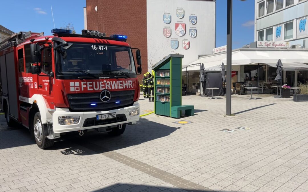 Feuer – brennende Außenmöbel