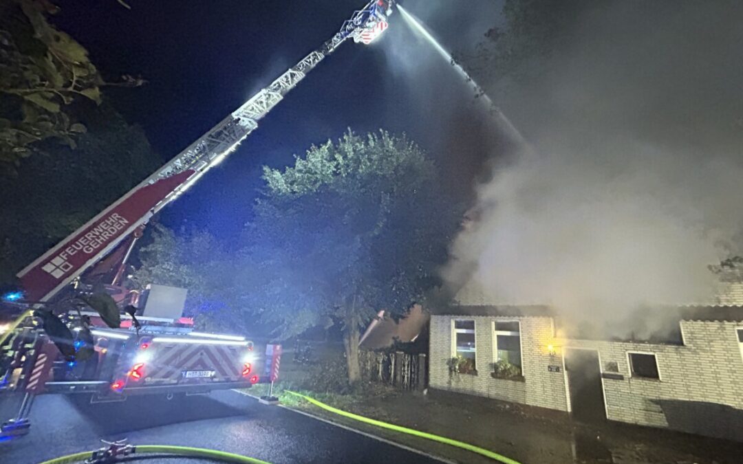 Feuer – Dachstuhlbrand
