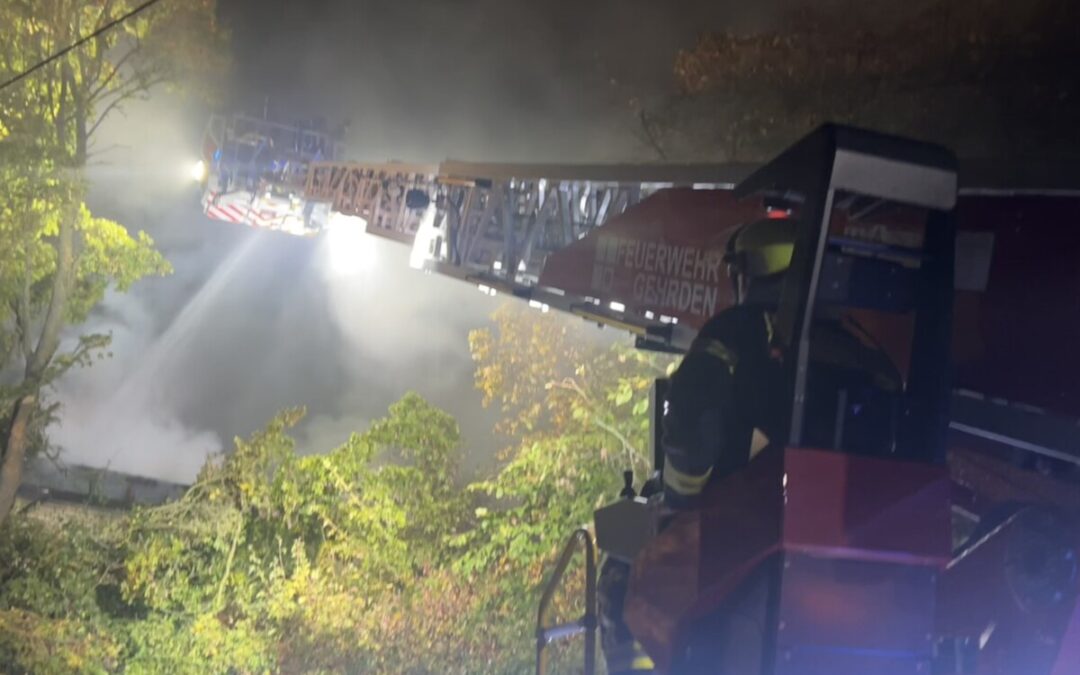 Feuer – Dachstuhlbrand